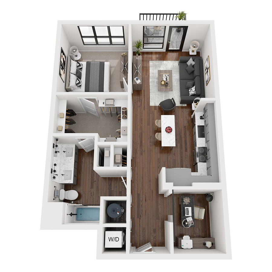 A9 floor plan