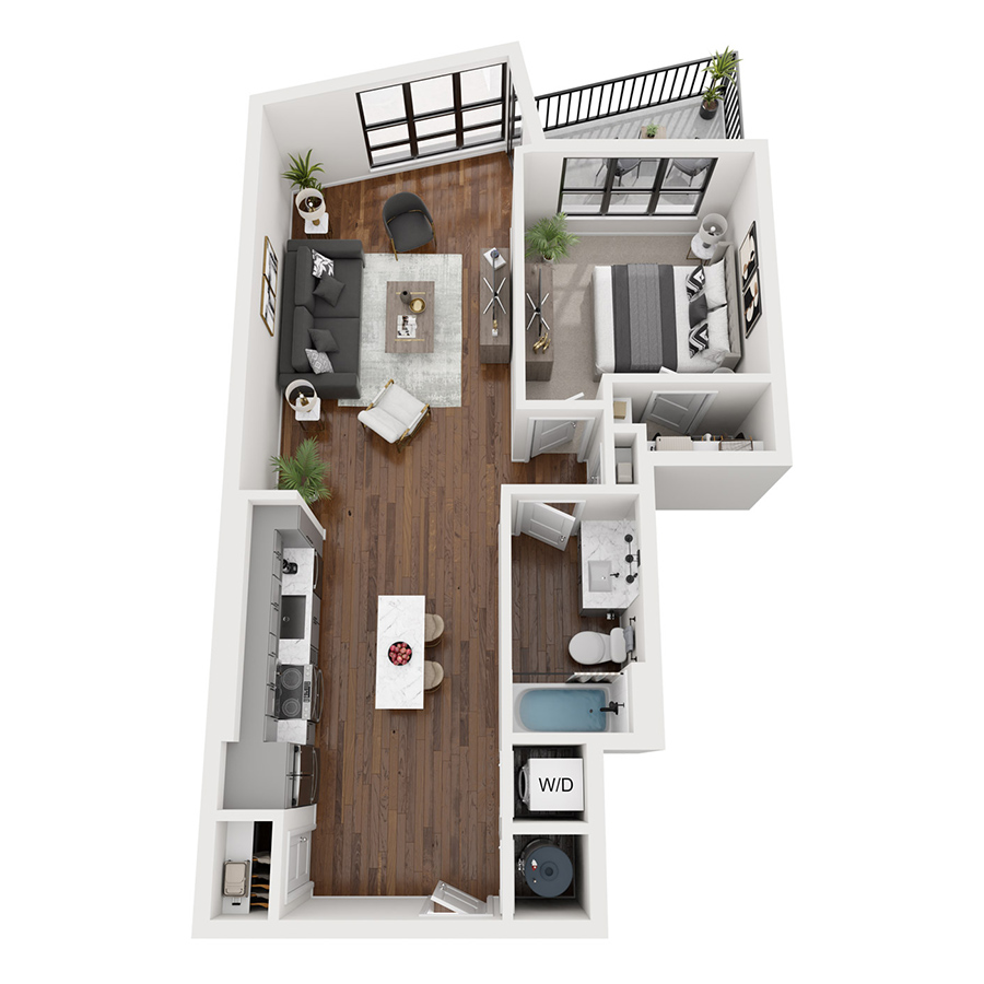 A4 floor plan