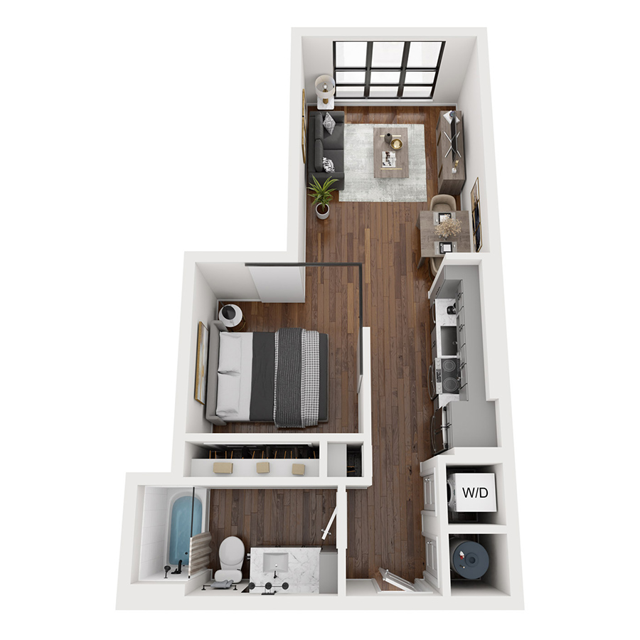 A1 floor plan