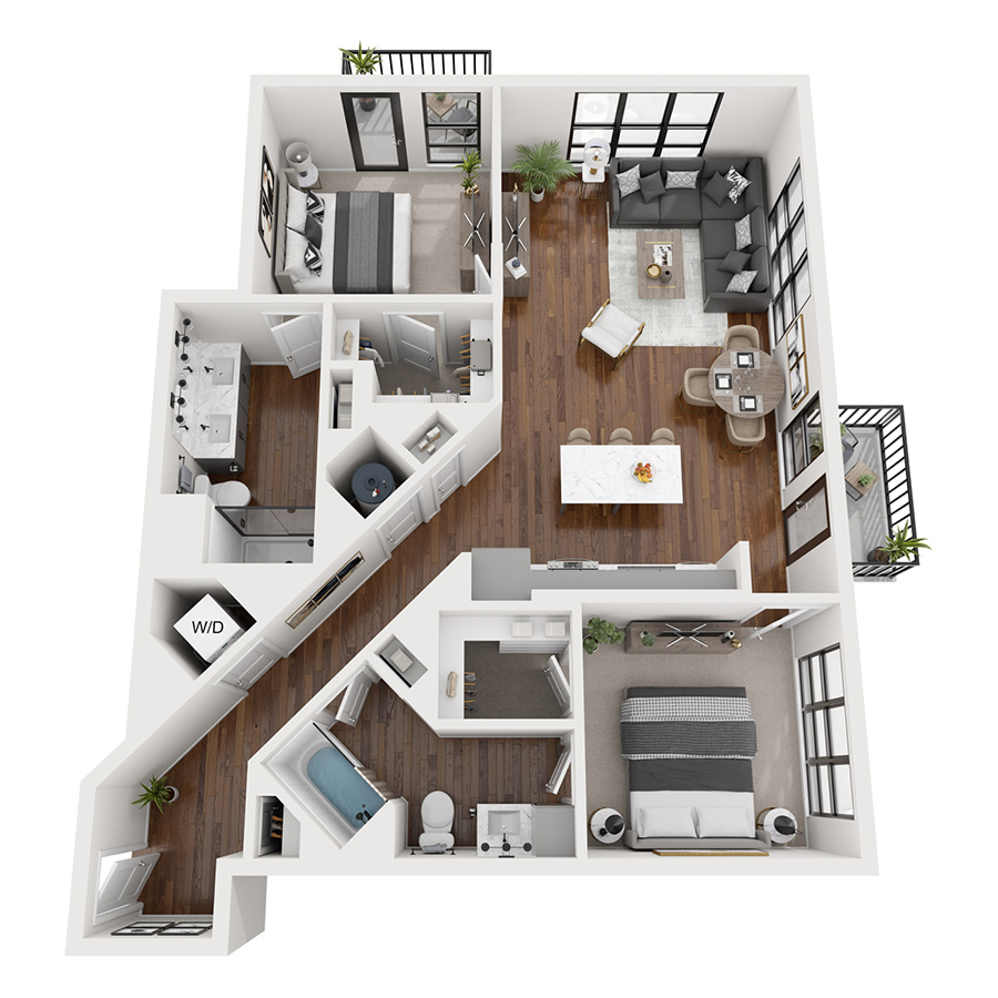 B8 floor plan