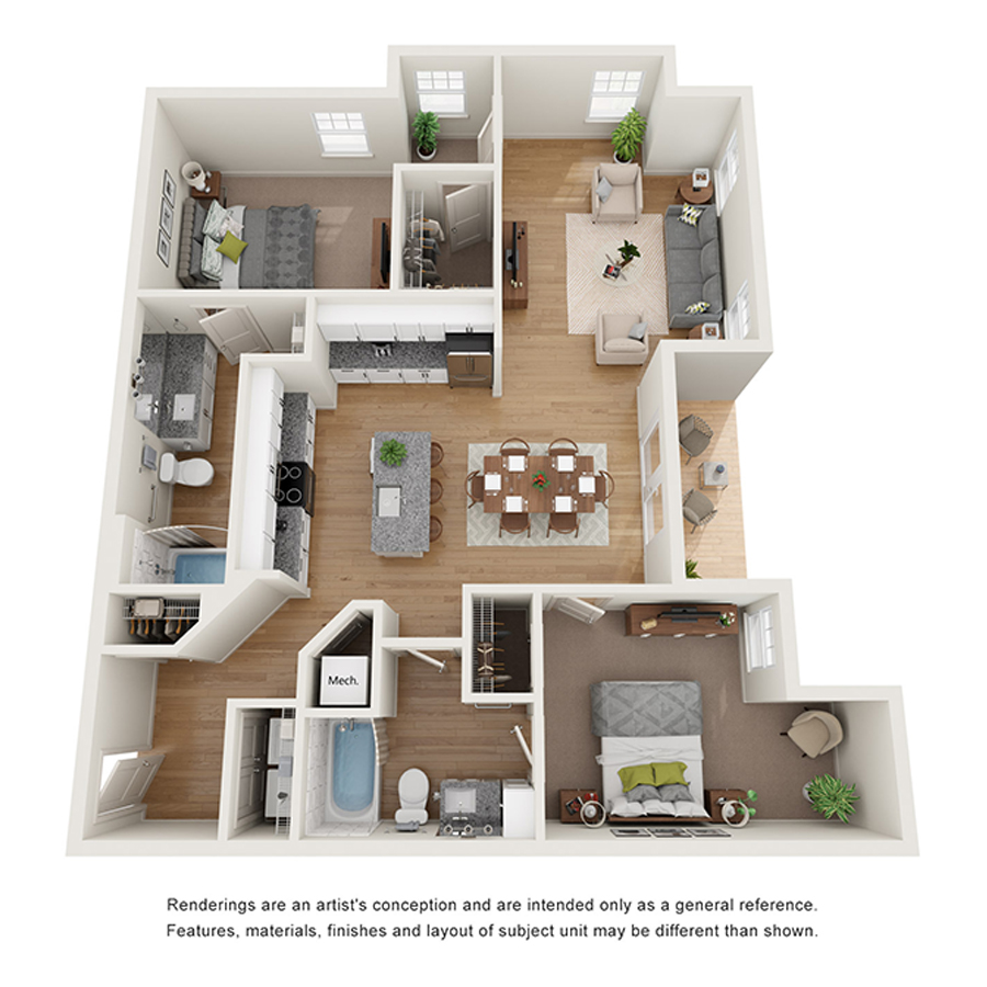 B2 floor plan