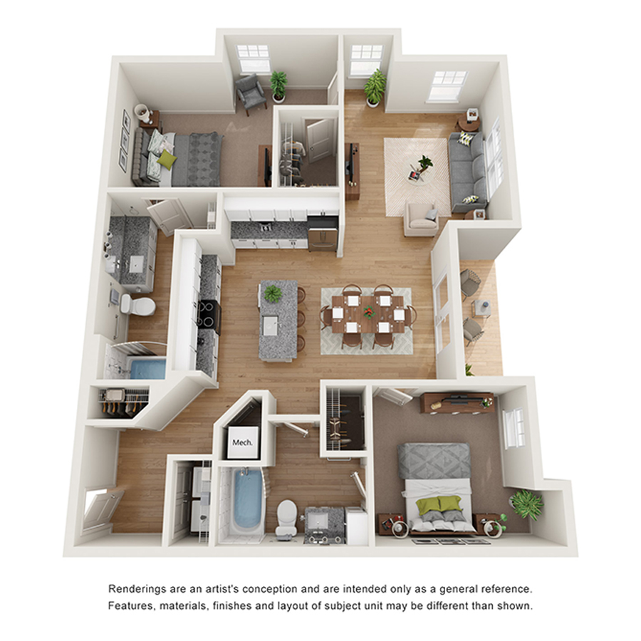 B3 floor plan