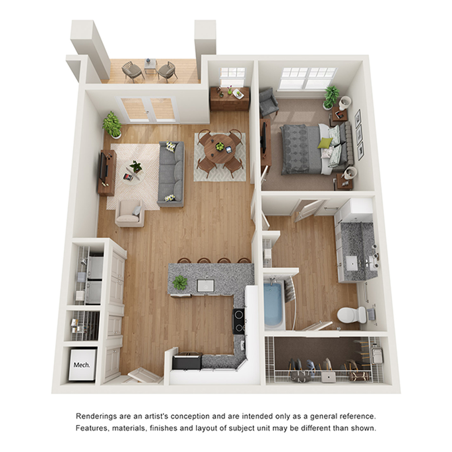 A4 floor plan