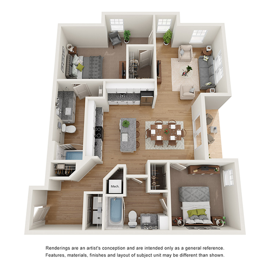 B4 floor plan