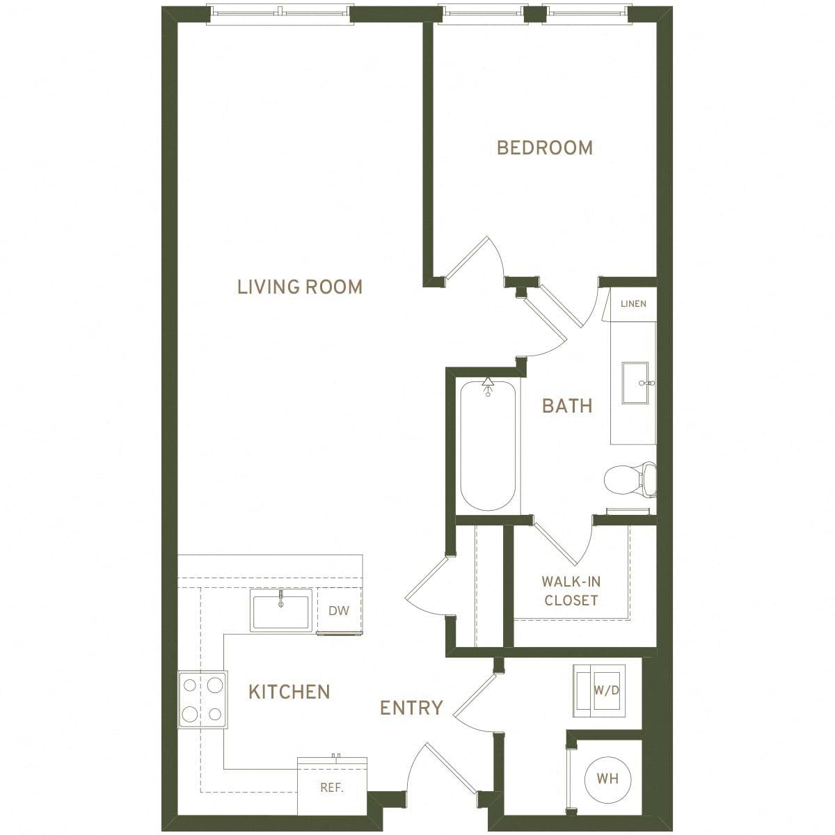 A6 floor plan