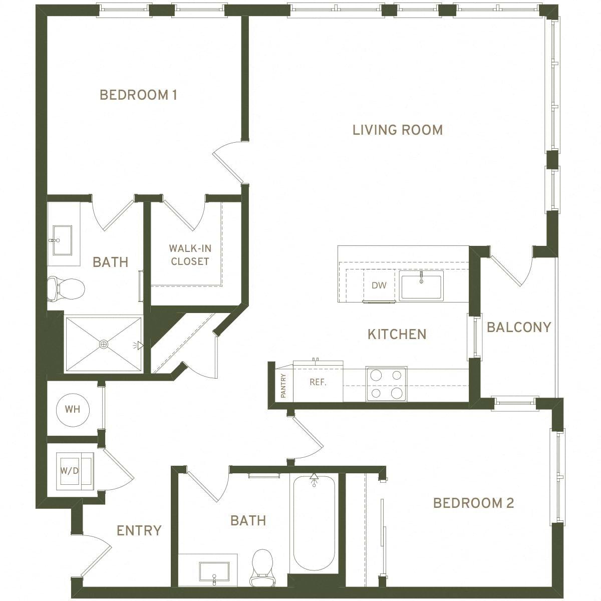 B2 floor plan
