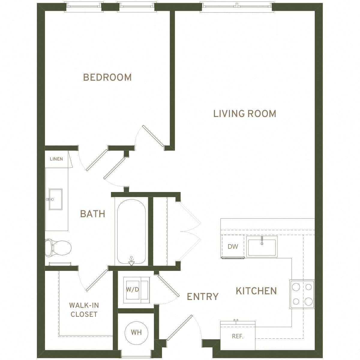 A1 floor plan