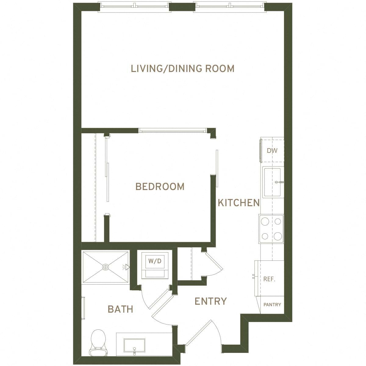 U1 floor plan