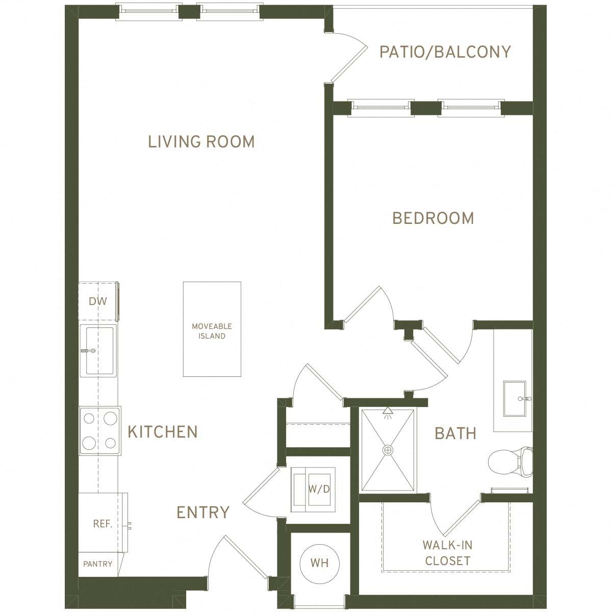 A2 floor plan