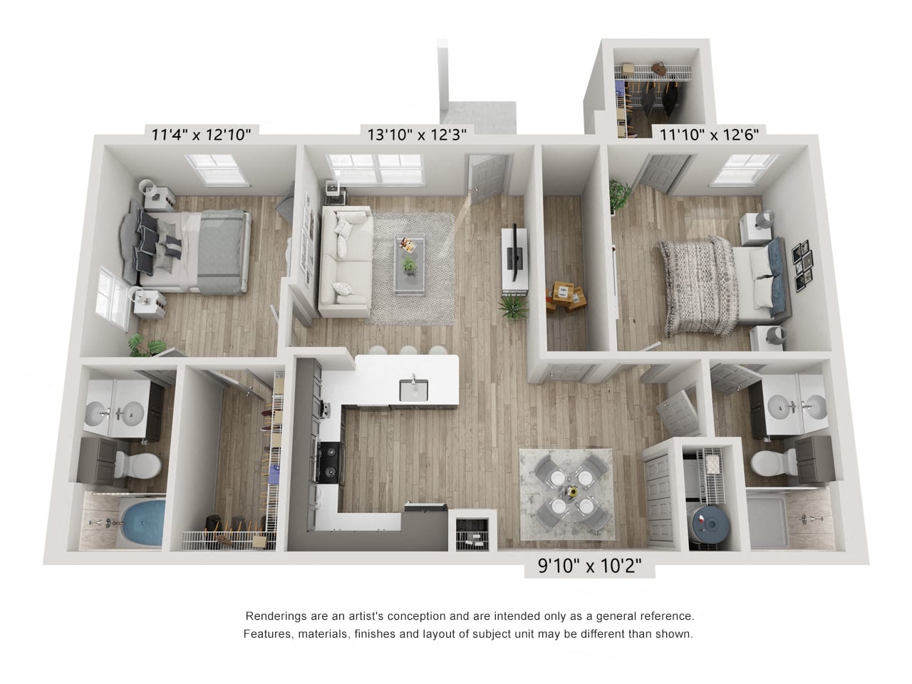 B2 floor plan