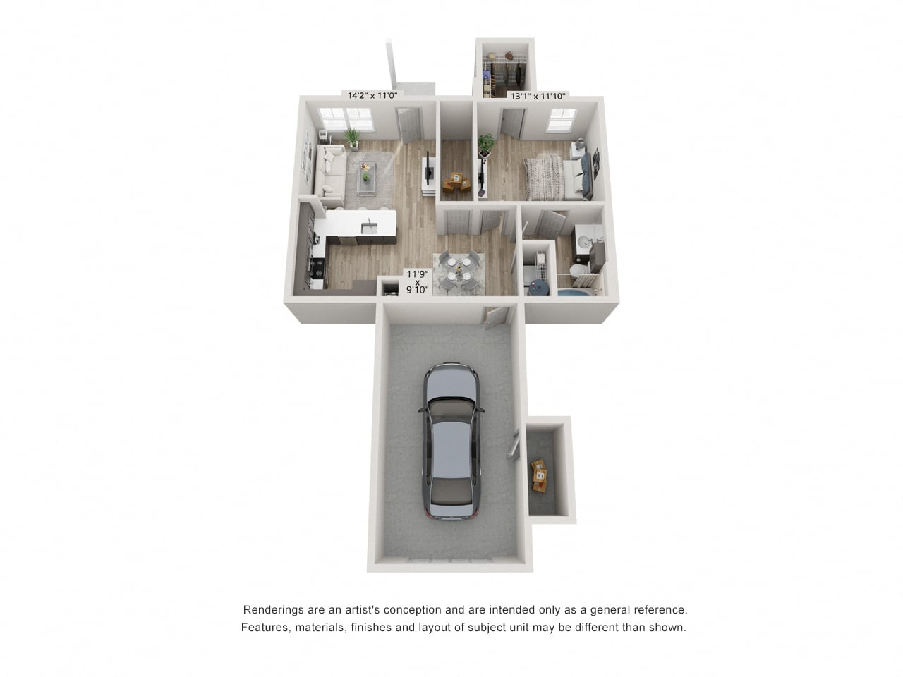 A2d - Garage floor plan