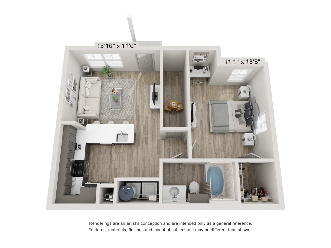 A1 floor plan