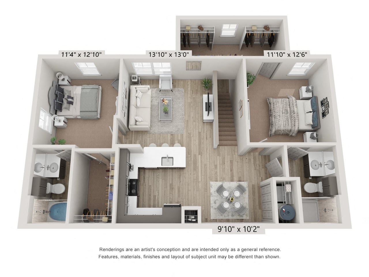 B2b floor plan