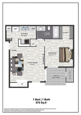 A1 floor plan