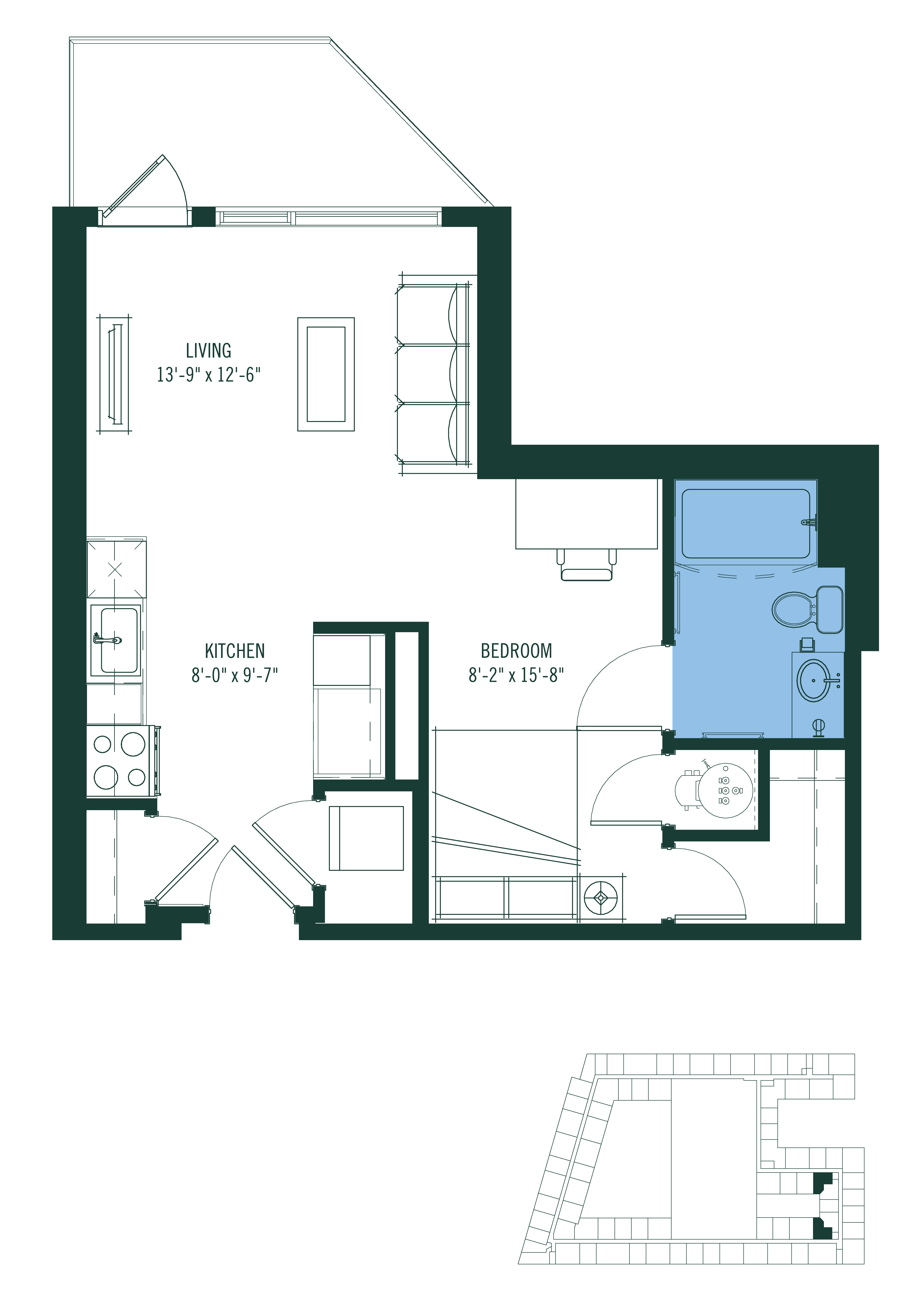 Studio-S2 floor plan