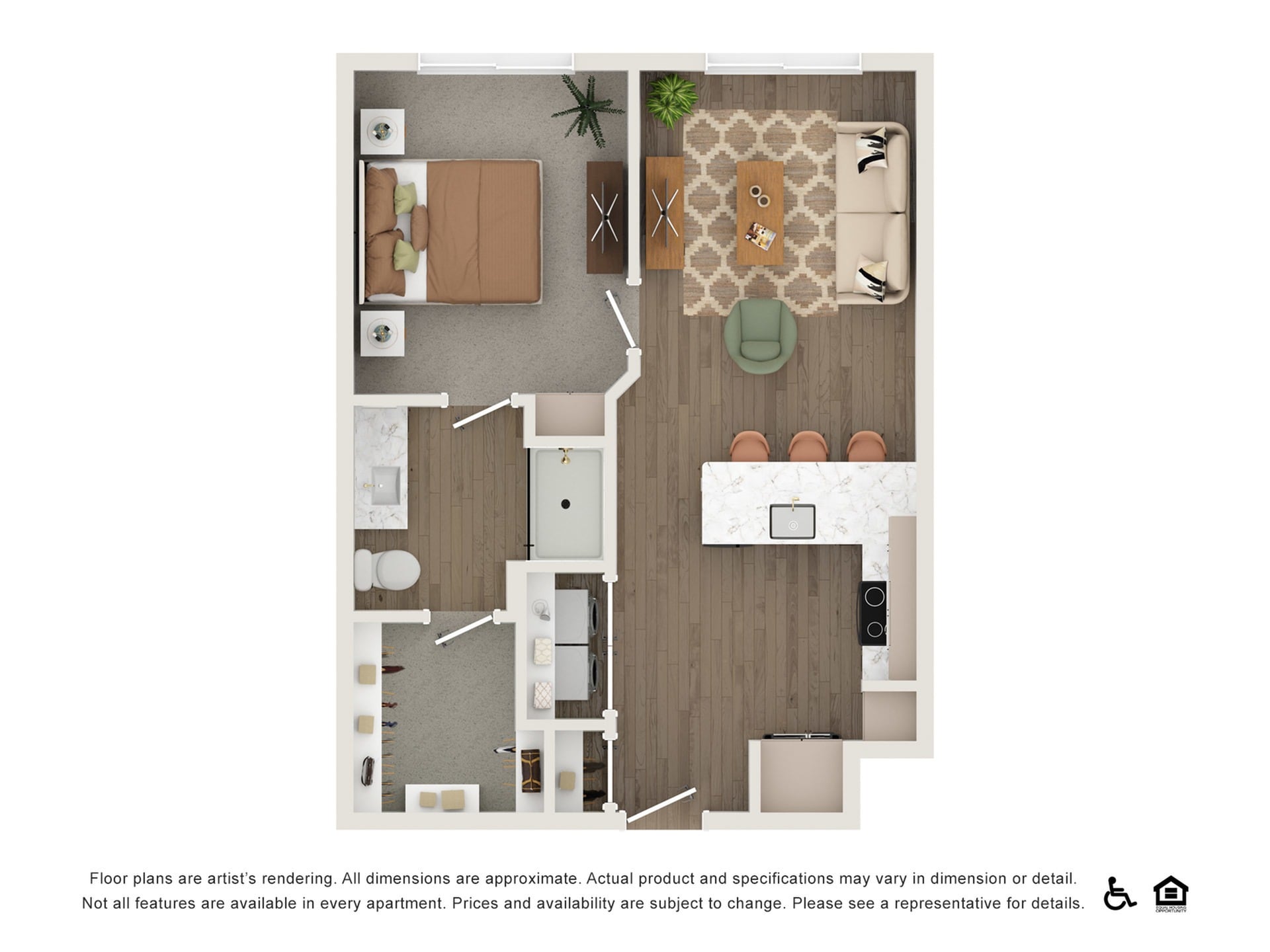A1 floor plan