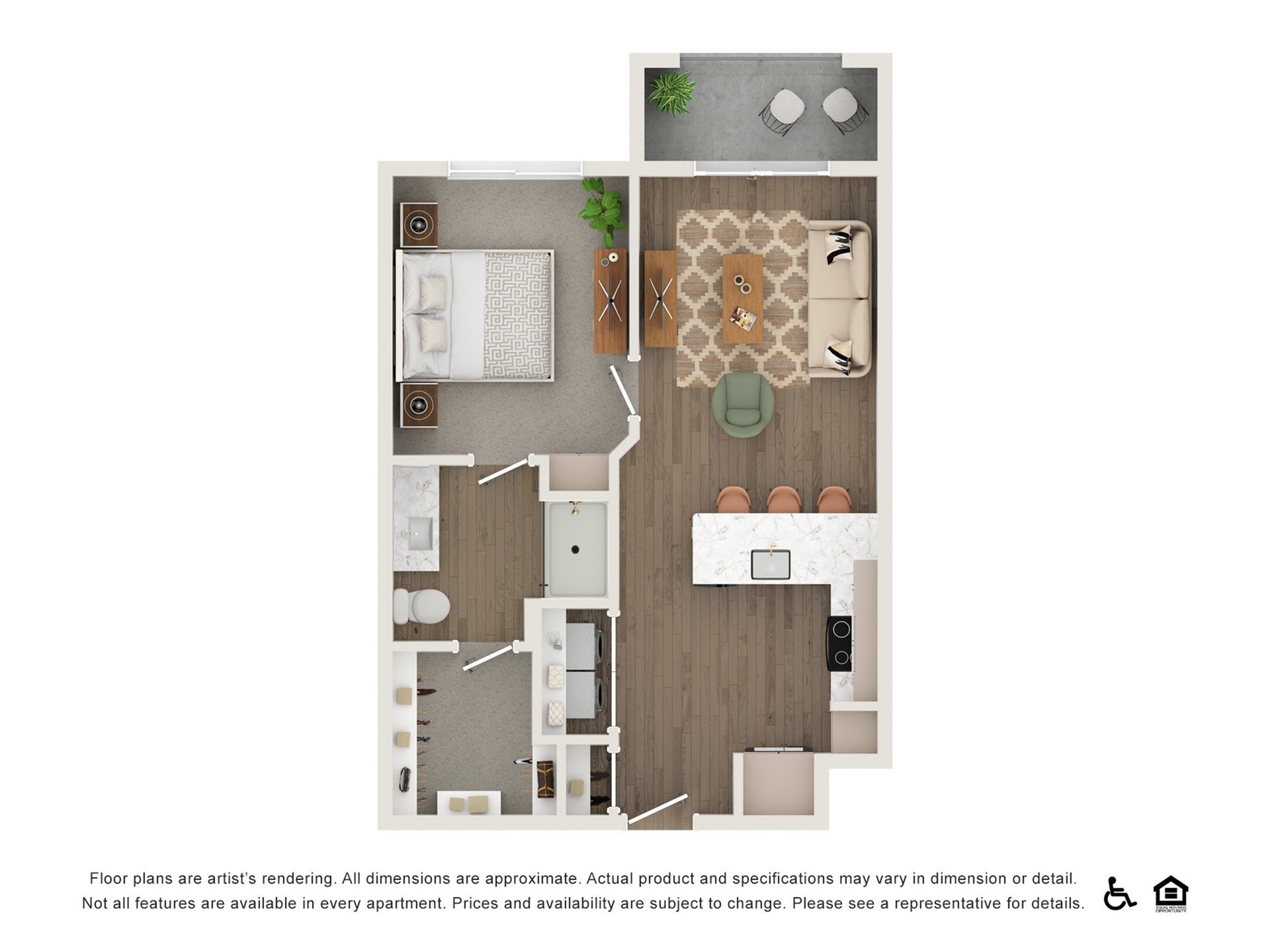 A2 floor plan