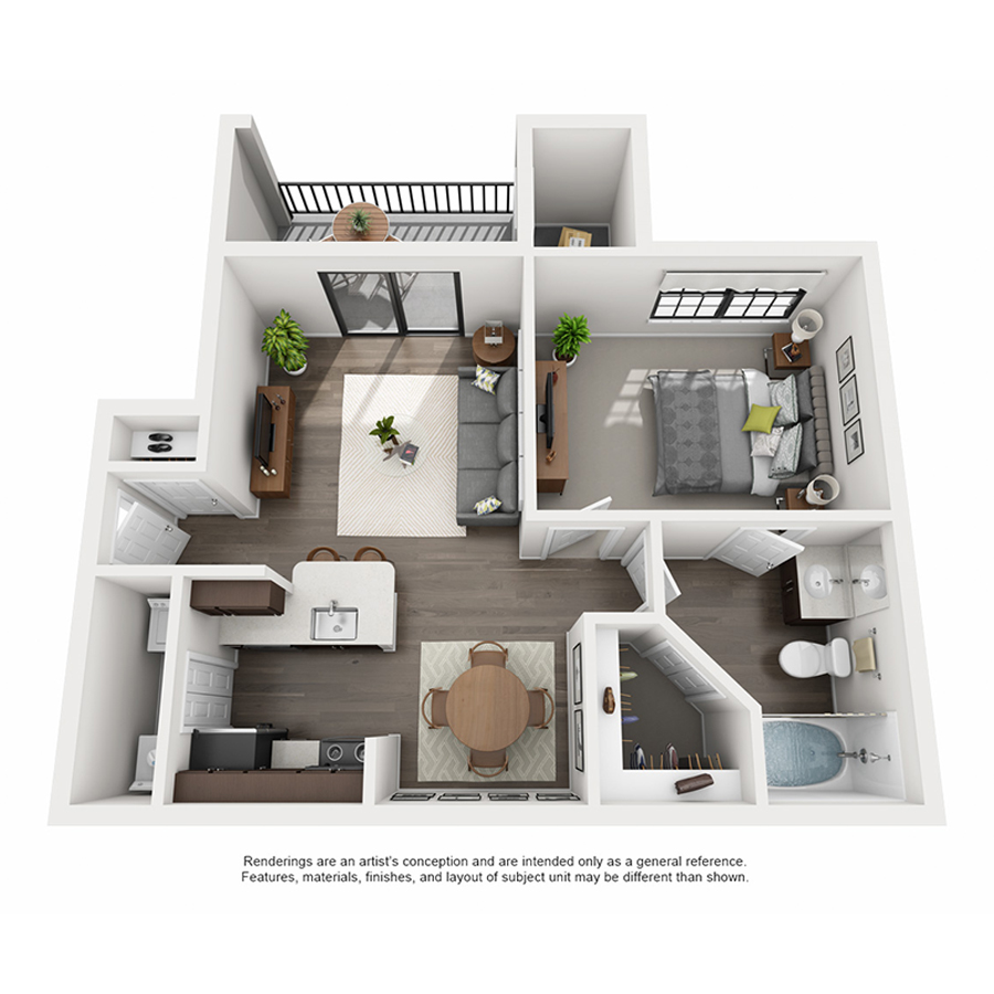A1 floor plan