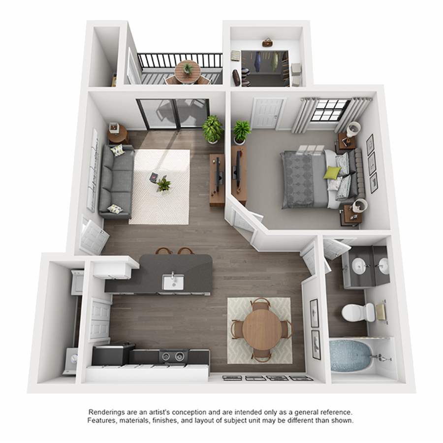 A2 floor plan
