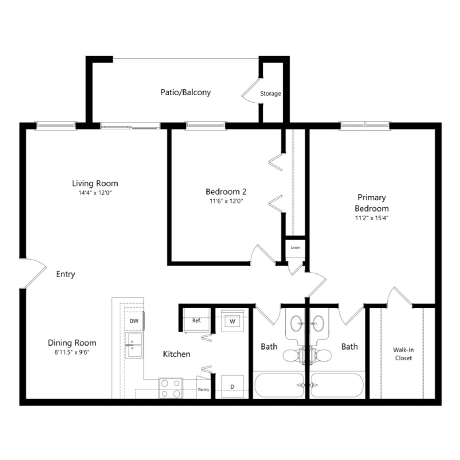 Valencia floor plan
