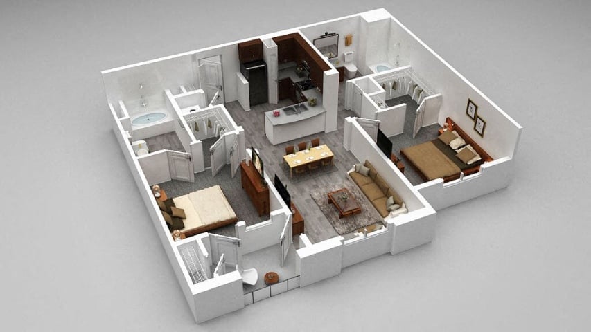 B2 floor plan