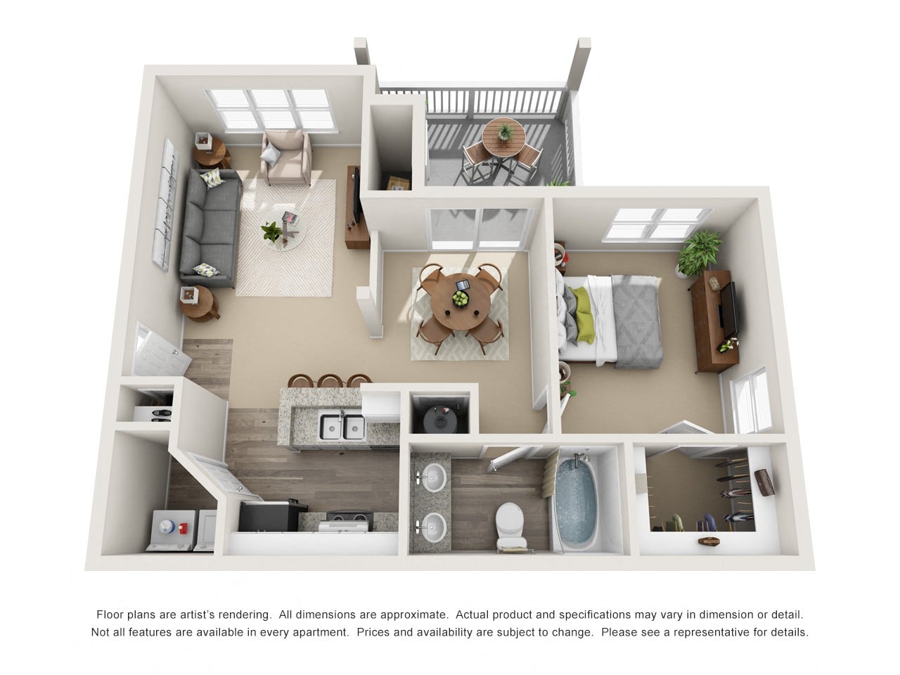 A1 floor plan