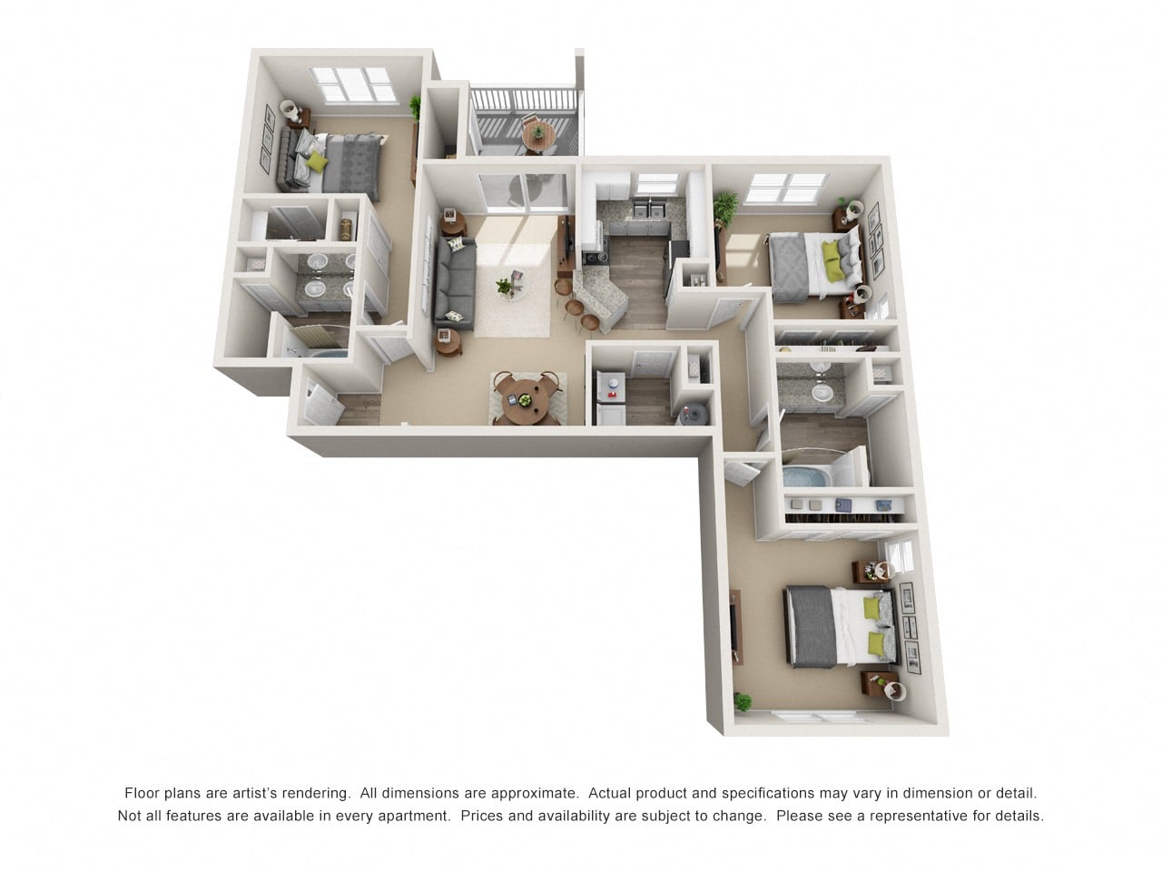 C floor plan