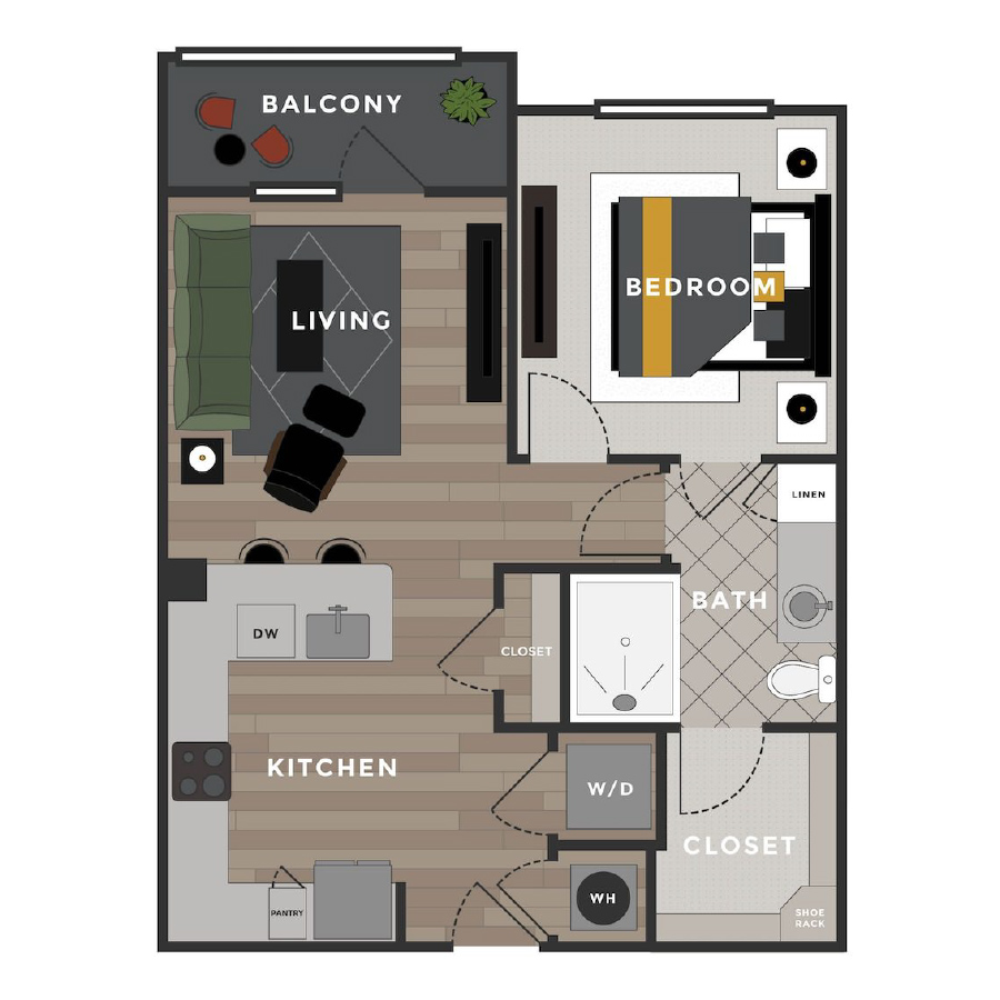 A1 floor plan