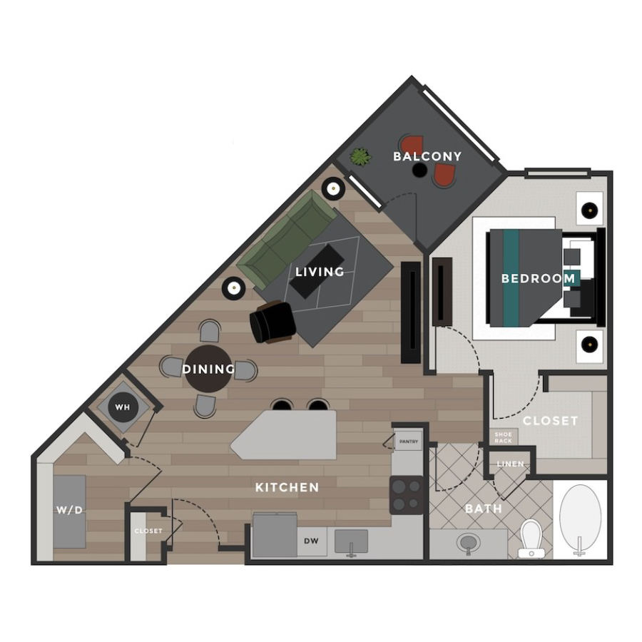 A2 floor plan
