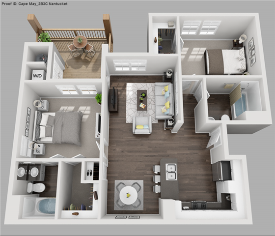 Nantucket floor plan