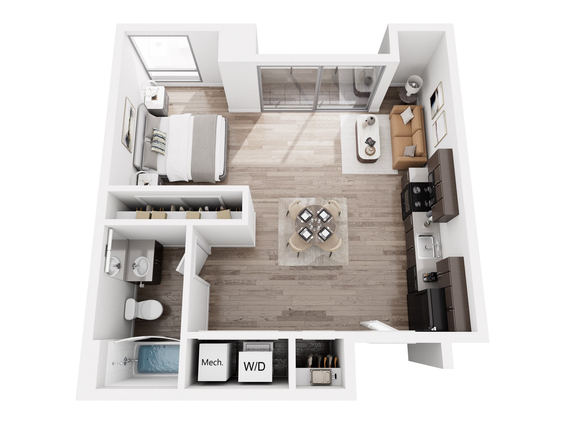 Studio floor plan