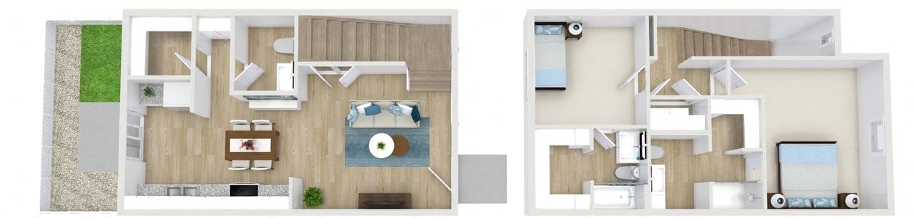 TH-2 floor plan