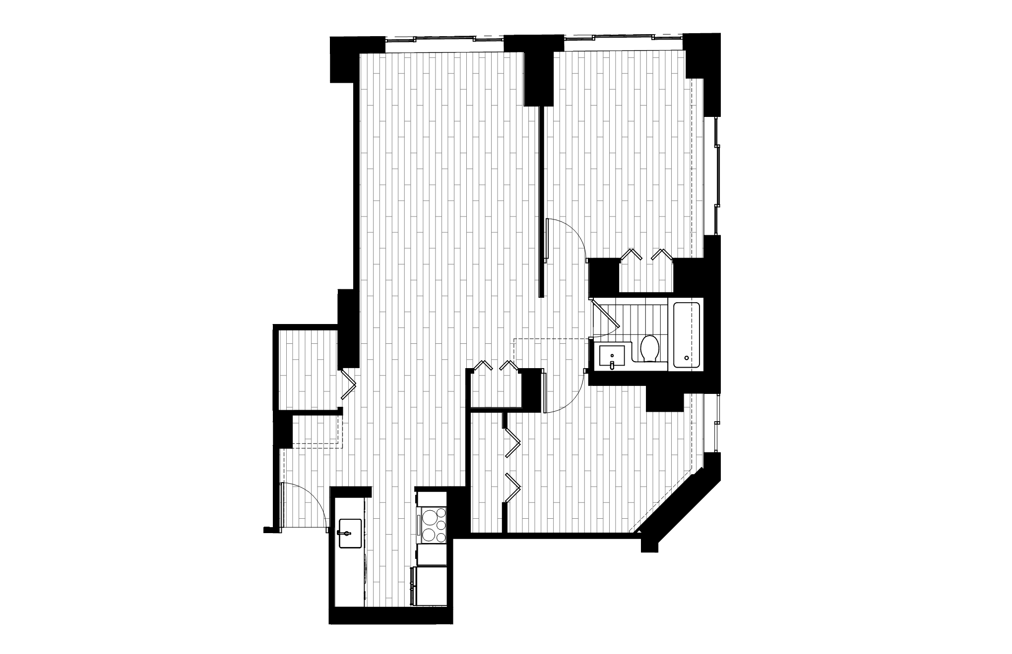 2 Bed_1 Bath-01 floor plan