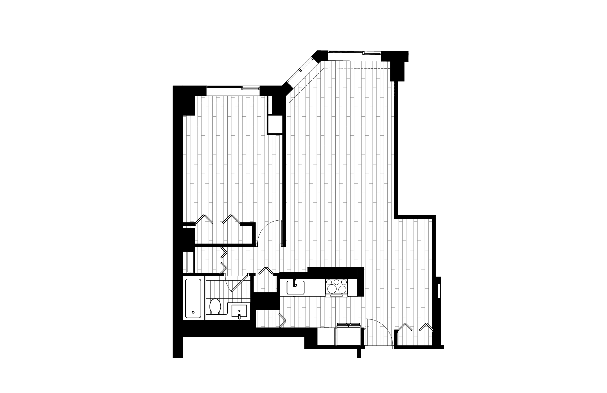 1 Bed_1 Bath-05-b floor plan