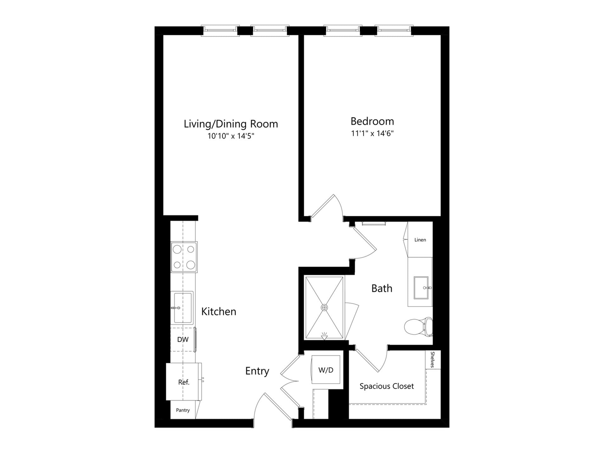 A3 floor plan