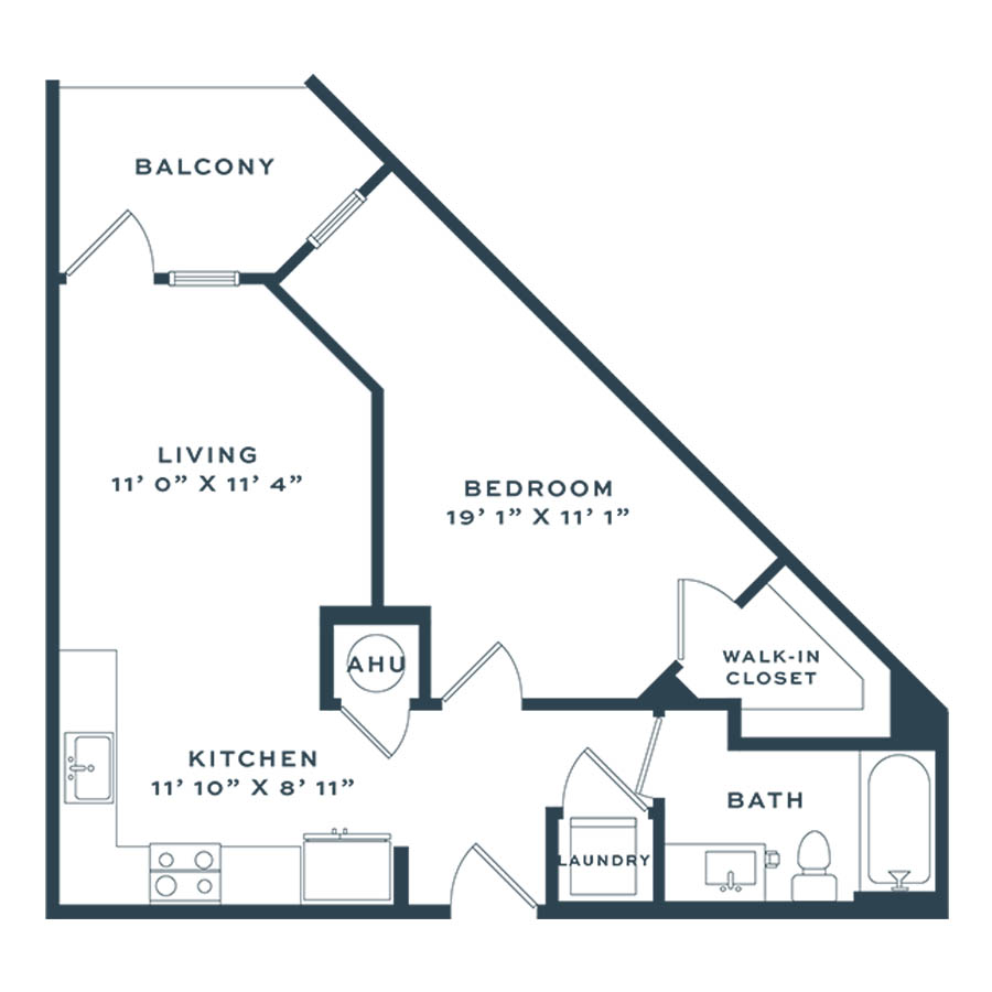 A1P floor plan