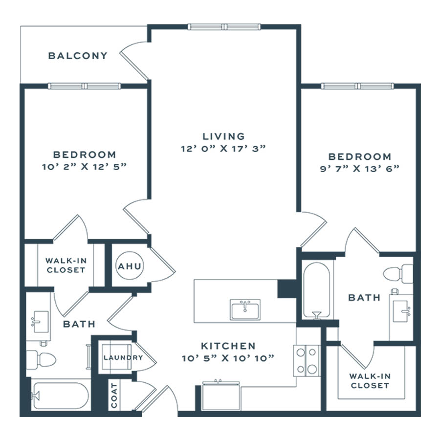 B1P floor plan
