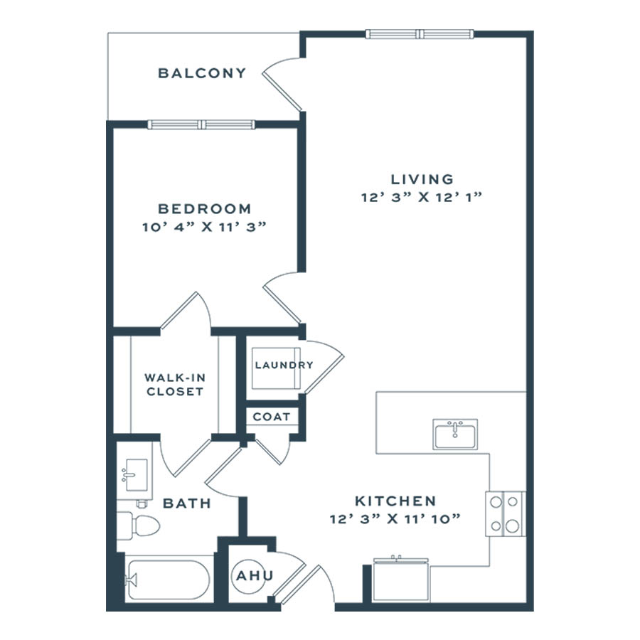 A2P floor plan
