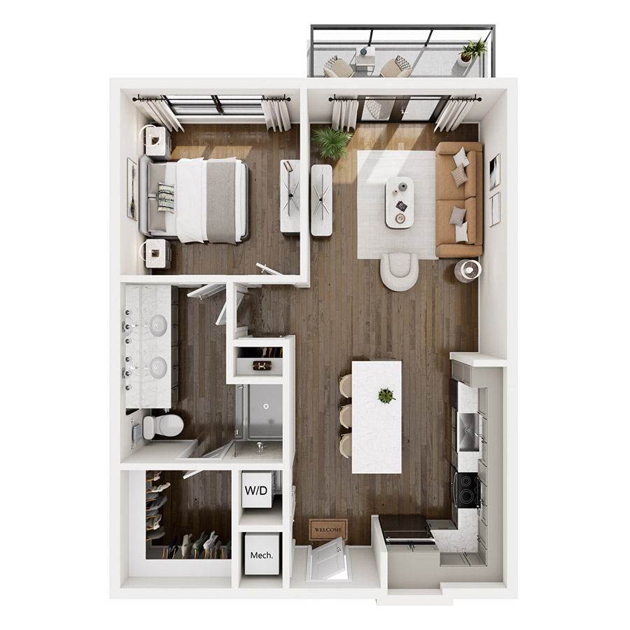 A4 floor plan