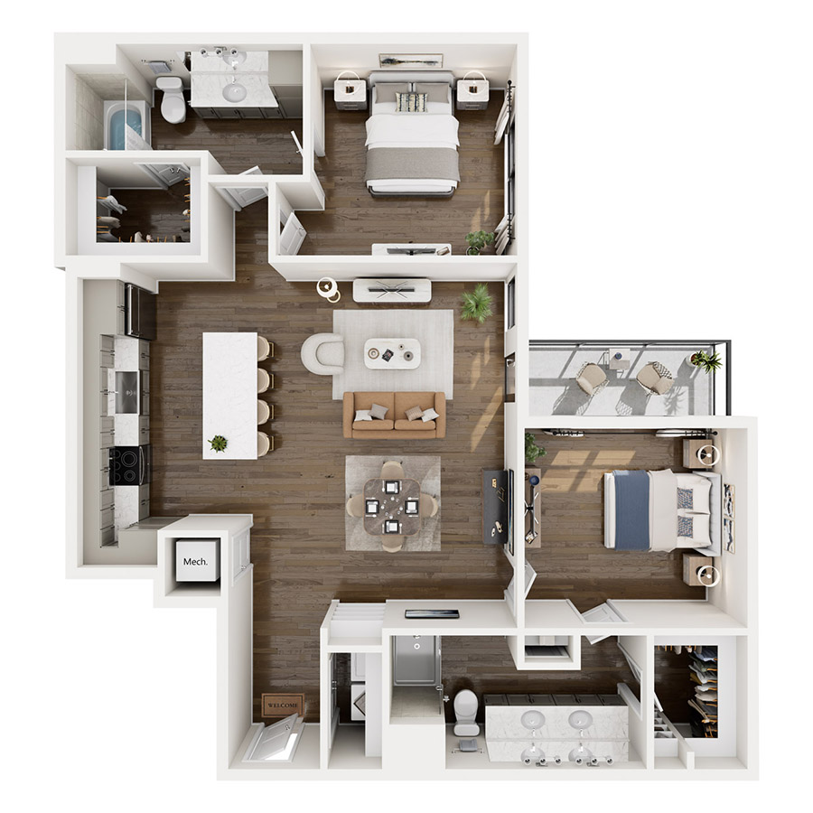 B4 floor plan