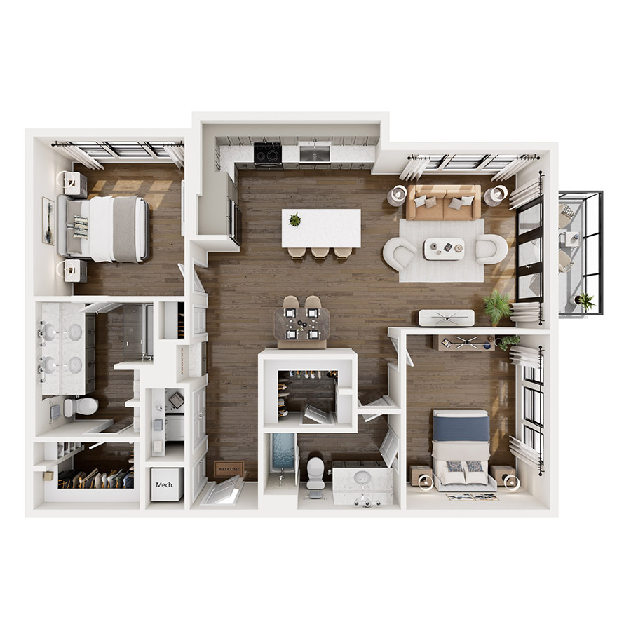 B3 floor plan