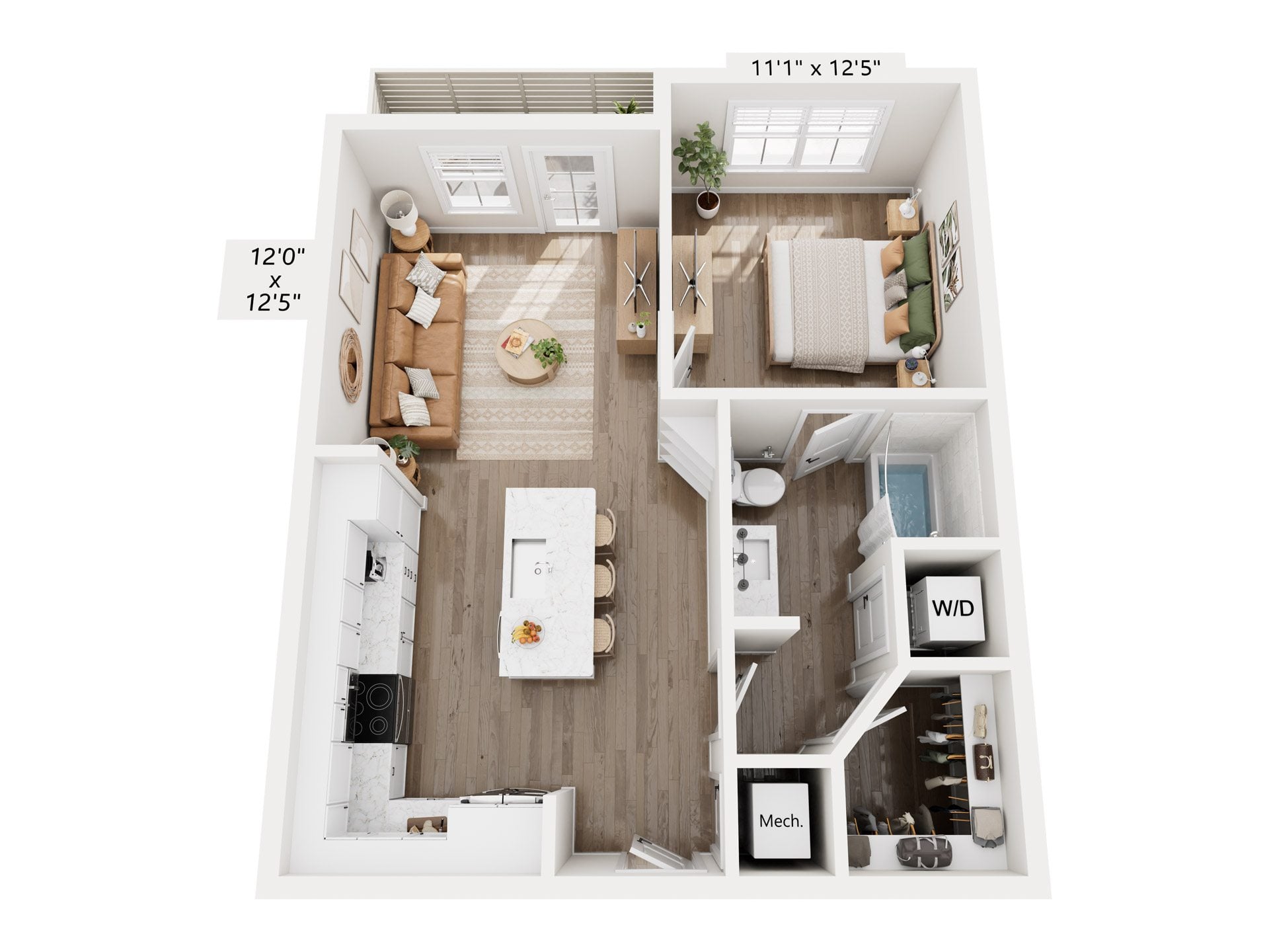 A1 floor plan