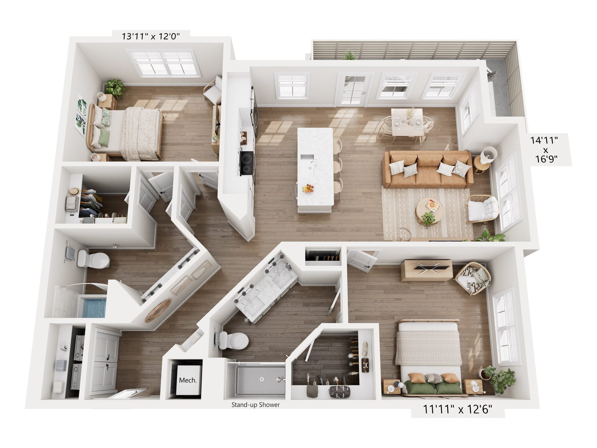 B4 floor plan