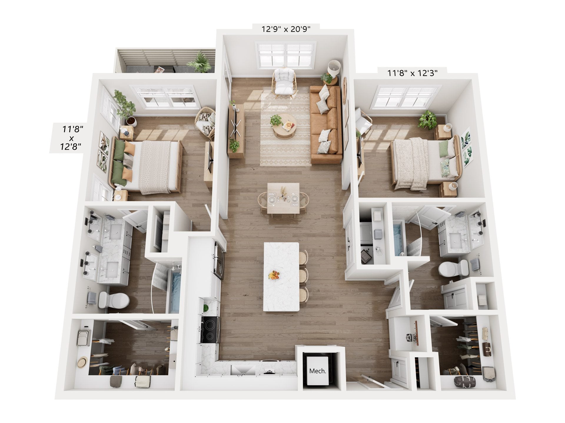 B3 floor plan