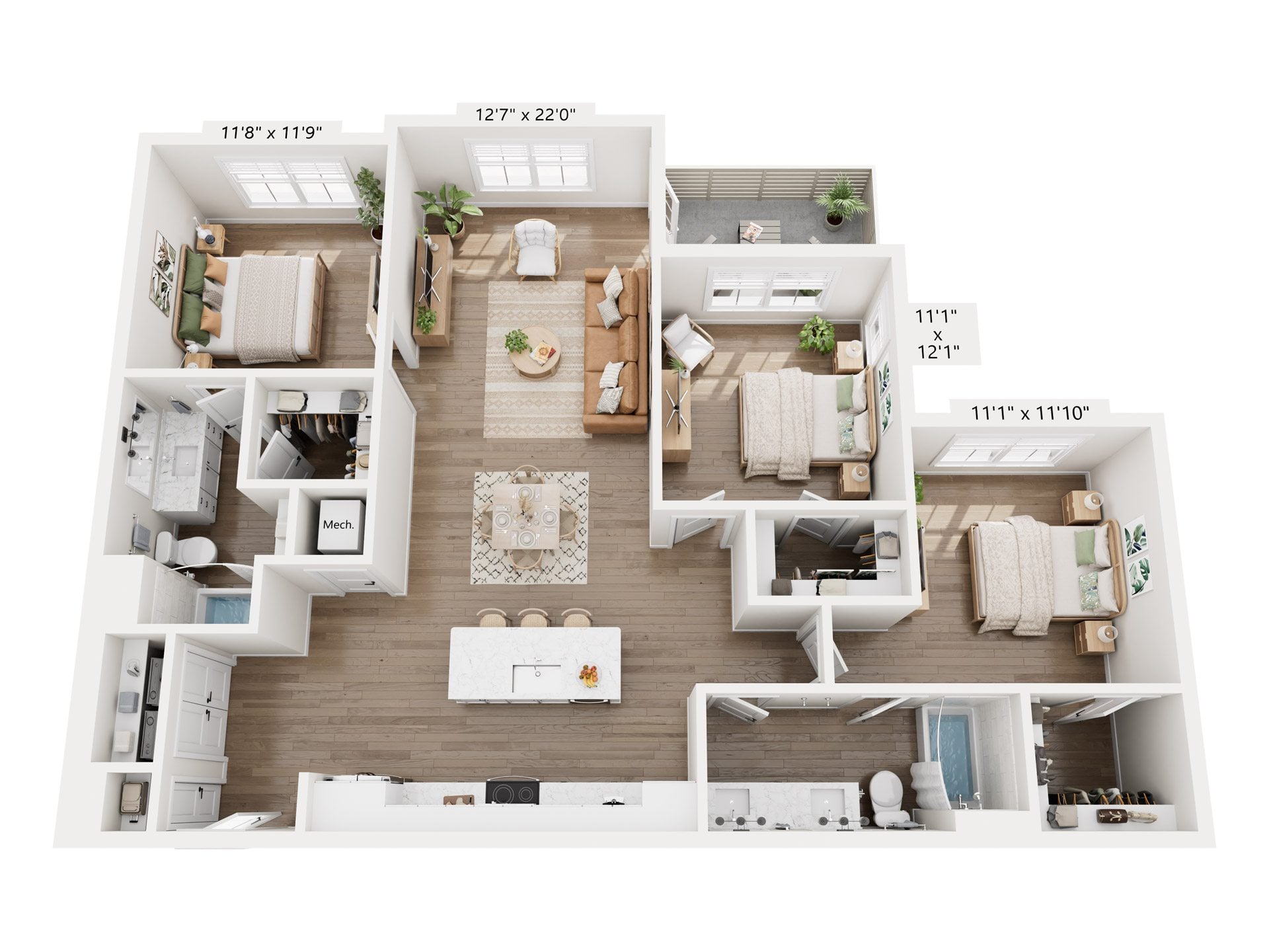 C1 floor plan