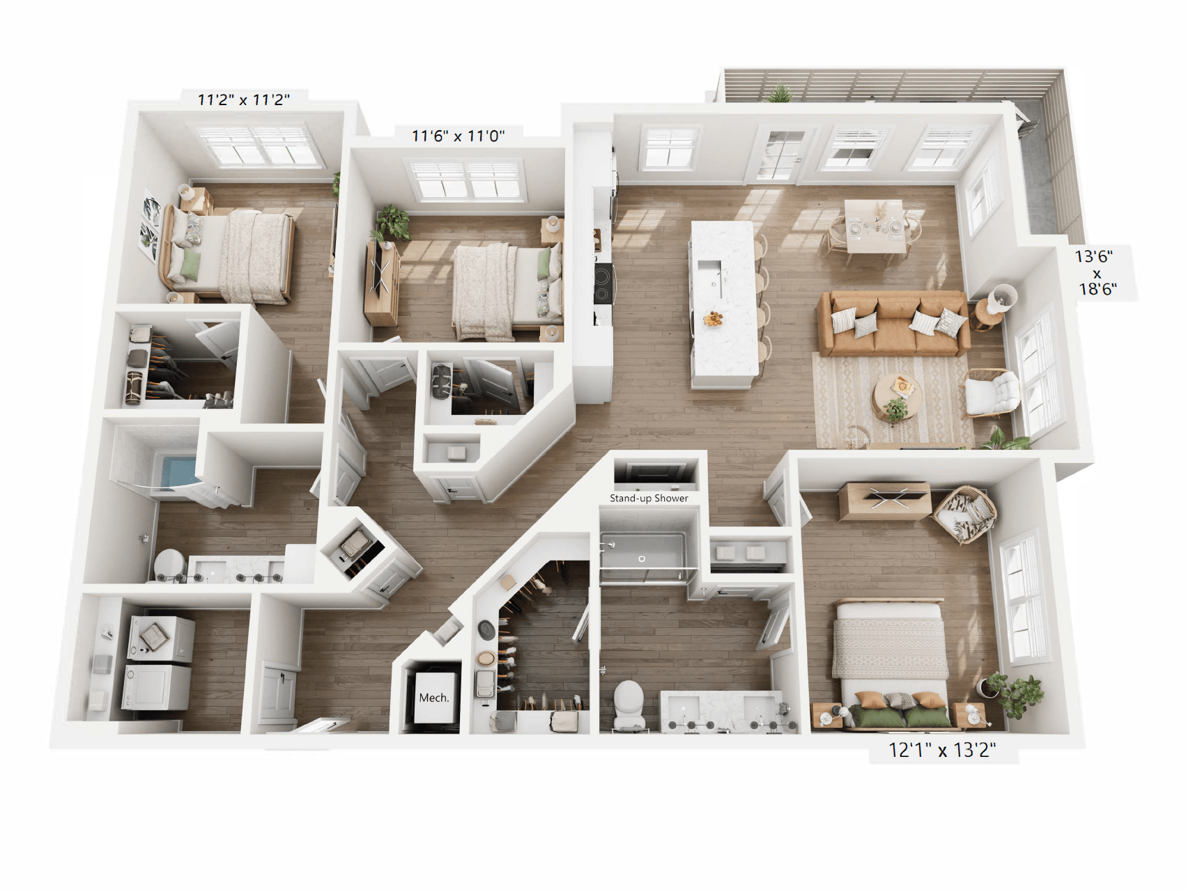 C2 floor plan
