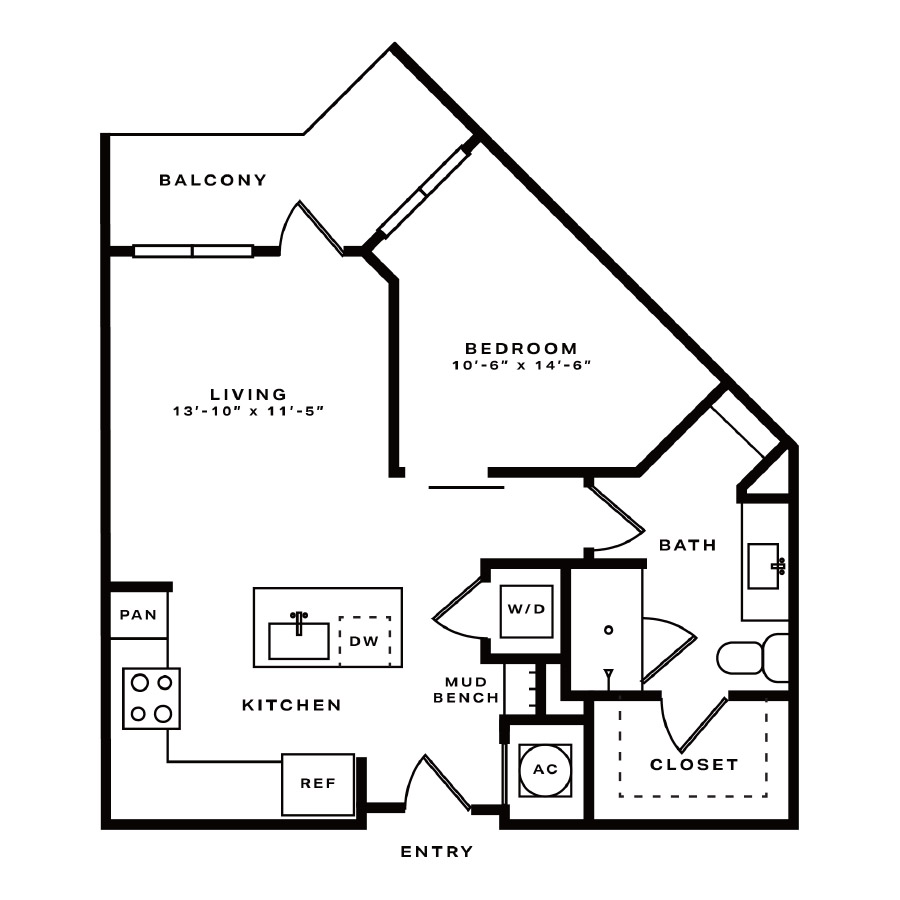 A2 floor plan