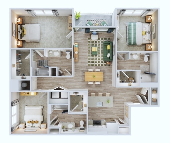 3A floor plan