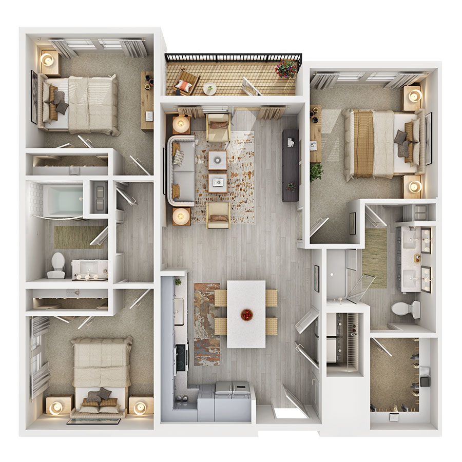 C1 floor plan