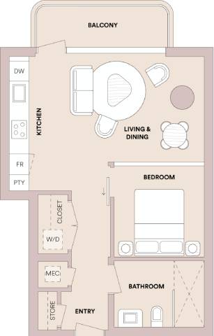 BA floor plan
